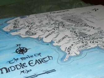 Map Of Middle Earth Wallpaper