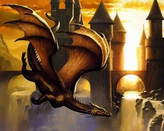 Flying Dragon Wallpaper
