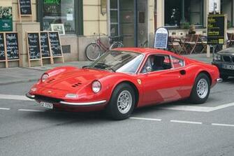 Ferrari Dino Wide High Resolution Wallpaper