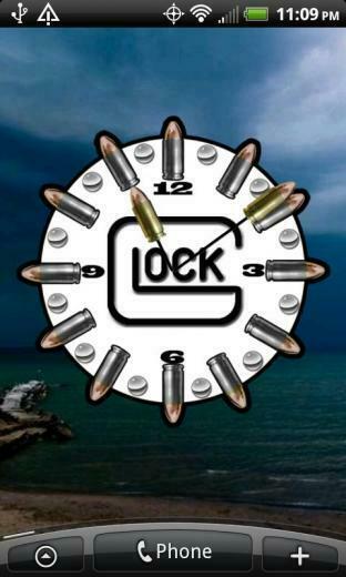 Glock Logo Clock Widget Android Apps On Google Play
