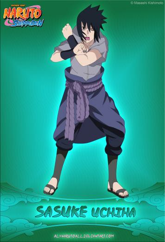 Sasuke Uchiha By Alxnarutoall