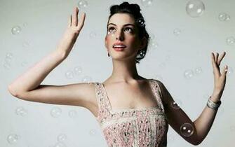 Anne Hathaway HD Wallpaper