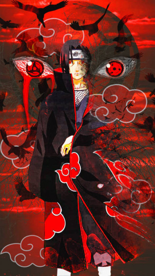 Pap Is De Parede Akatsuki Itachi Wallpaper