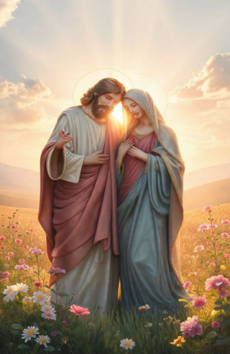 Jesus And Mary Wallpaper
