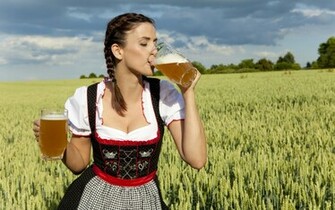 Beer Girl Wallpaper Myspace Background