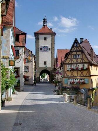 Street Of Rothenburg Germany Pure 4k Ultra HD