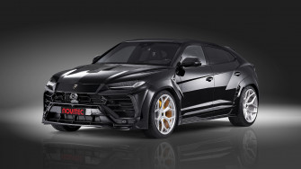 Wallpaper Lamborghini Urus Novitec Black Metallic