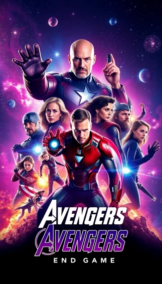 Avengers Endgame Poster Wallpaper