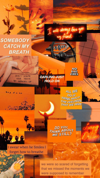 Top Pastel Orange Aesthetic Wallpaper Full HD 4k To Use