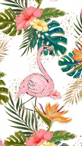 Fetes De Fleurs Bachelorette On Wallpaper Flamingo