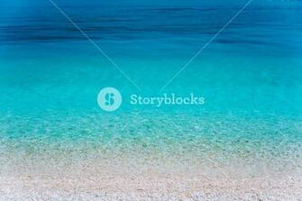 Abstract Image Of Clear Blue Sea Water Beautiful Background