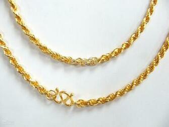 Gold Necklace For Men Wallpaper