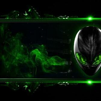 Green Alienware Digital Art Alien Wallpaper High Resolution