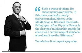 Websites Dedicated To Frank Underwood Quotes And Spacey Delivers Them