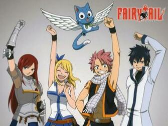 Fairy Tail Anime Wallpaper Which Is Under The