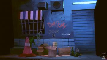 Alleyway Jeremy Fermor Environment Concept Art Environmental
