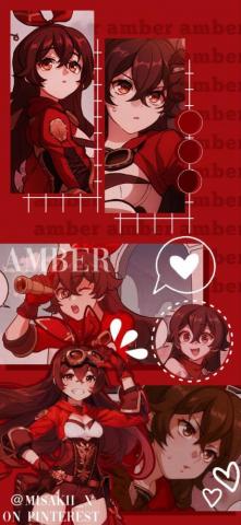 Amber Wallpaper iPhone Anime