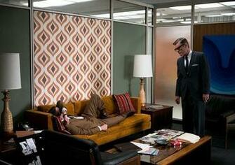 Amc Poor Ted That Groooovy Wallpaper Would Give Me A Headache Too