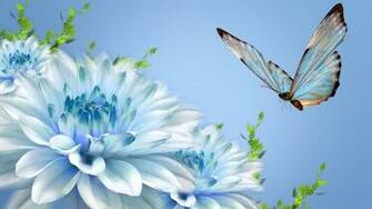 Blue Butterfly Wallpaper HD Net