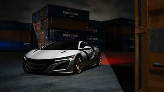Acura Nsx White UHD 4k Wallpaper