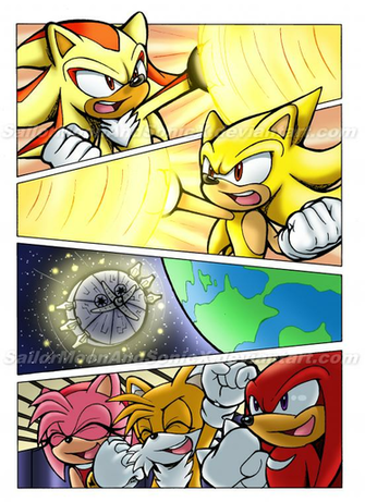 Sonic Archie Portfolio Comic By