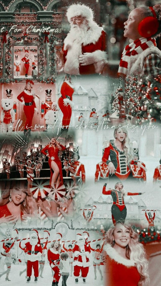 Lockscreen Wallpaper All I Want For Christmas Is You Cute