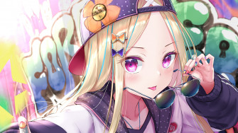 Cute Anime Girl Glasses Abigail Williams Fate Grand Order 4k