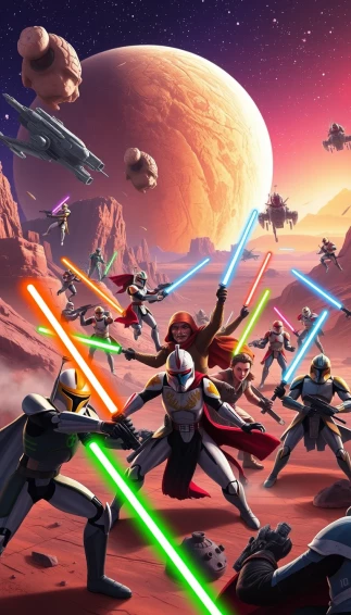 Clone Wars Phone Wallpaper