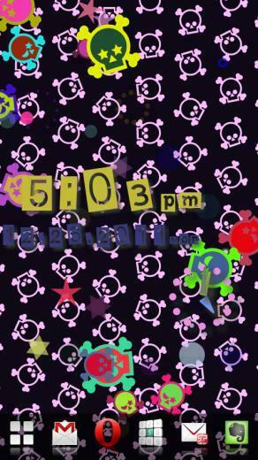 Skull Flow Live Wallpaper Android Apps On Google Play