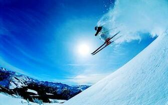 Skiing Winter Sports HD Wallpaper Desktop