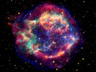 Cassiopeia Supernova Wallpaper