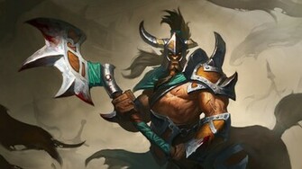 Bradwarden The Centaur Warrunner Dota Game HD Wallpaper Image