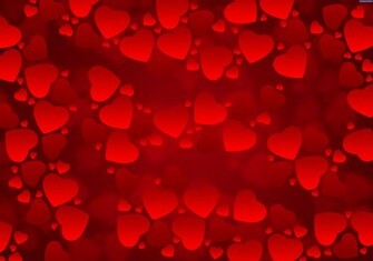 Heart Background Valentine S Day In High