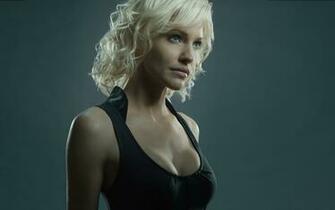 Tricia Helfer Battlestar Galactica Wallpaper
