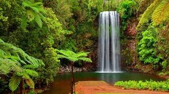 Hidden Waterfall Wallpaper Wide Screen 1080p 2k 4k