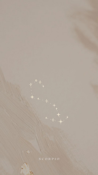 Scorpio Aesthetic Astrology Wallpaper For Phone