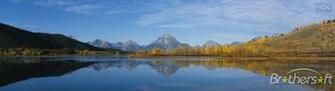 Triple Screen Background Mountains