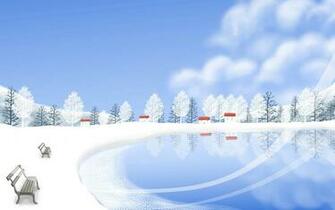 Beautiful Painter Art Illustration Of Winter