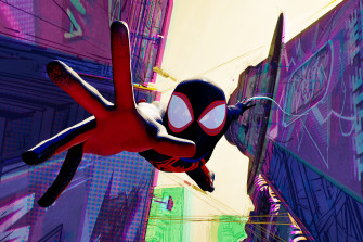 Spider Man Across The Verse Re An Atomic Rainbow