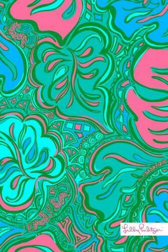 Lilly Pulitzer Lounge Mobile Wallpaper iPhone