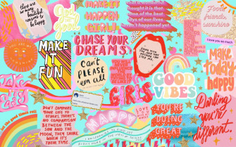 Collage Desktop Background Cute Laptop Wallpaper