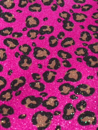 Shimmer In Leopard Style Wallpaper