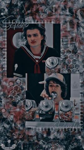 Steve Harrington Dustin Henderson Wallpaper