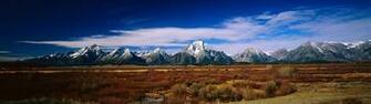 Dual Screen Rocky Mountains Just Setup Monitors Need HD