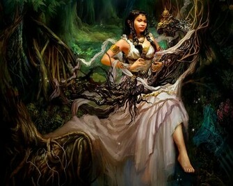 Fantasy Elf Wallpaper
