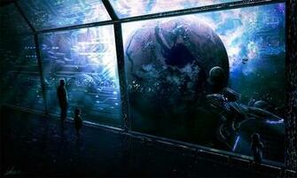 Planets Outer Space Science Fiction Aliens Wallpaper