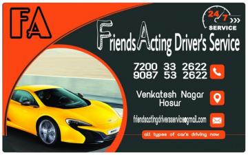 Friends Acting Driver Service Photos