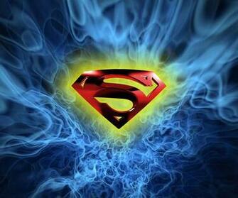 Cool Superman Logo Wallpaper