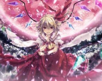 Flandre Scarlet A Wallpaper Of The Eccentric Vampire