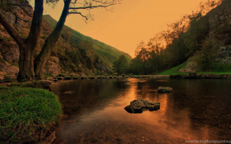 Lake HD Wallpaper Nature Desktop